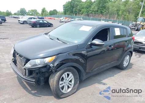 2011 Kia Sportage Lx из США, поврежденный, VIN KNDPBCA21B7100676
